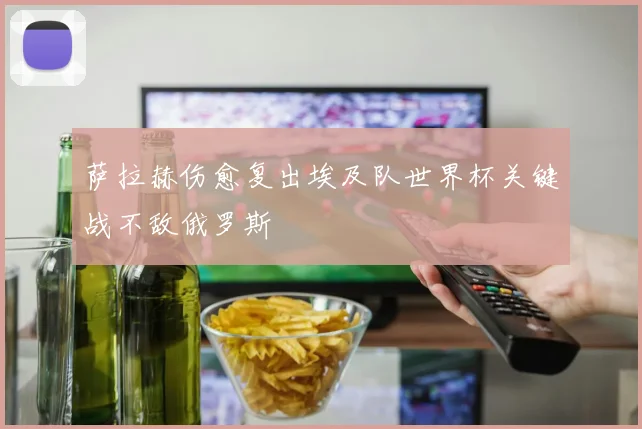 萨拉赫伤愈复出埃及队世界杯关键战不敌俄罗斯