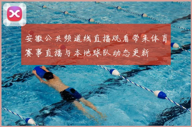 安徽公共频道线直播观看带来体育赛事直播与本地球队动态更新