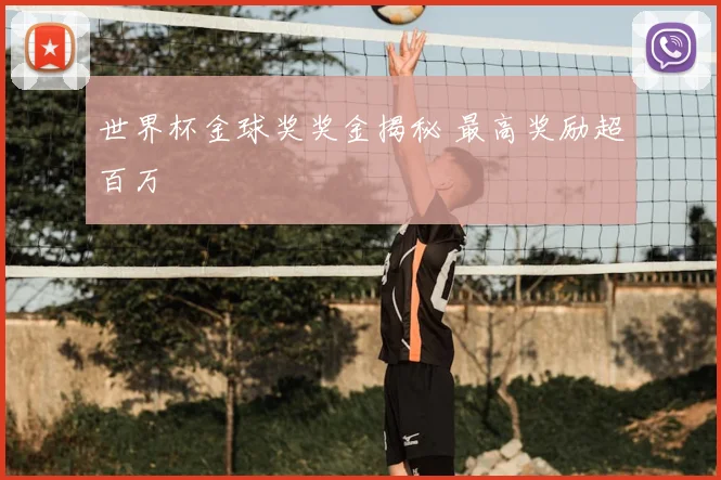 世界杯金球奖奖金揭秘 最高奖励超百万
